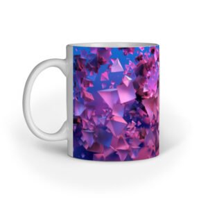 3d Gradient Background Pink Frosty A02 Coffee Mug
