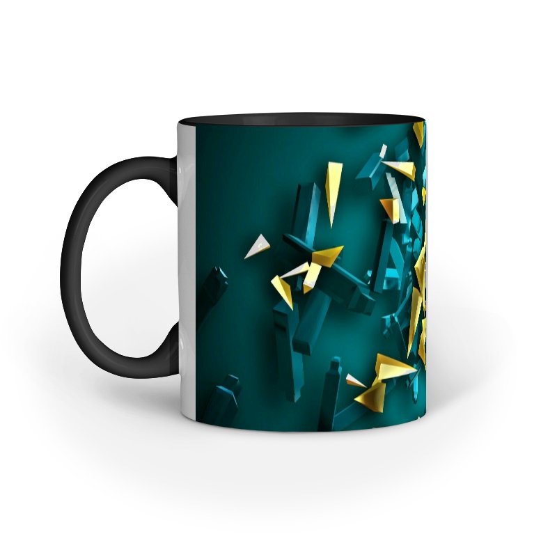 Abstract 3d Print Design A01 Coffee Mug - Image 2