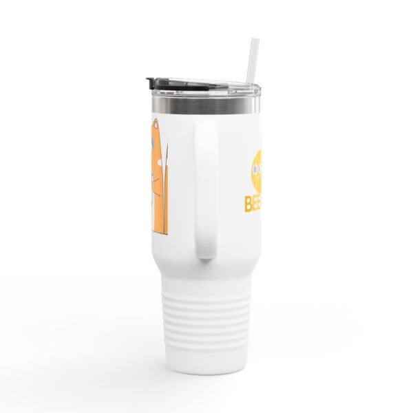 Shiba Inu Insulated Travel Mug - Be Cool - Perfect for Dog Lovers, Outdoor Adventures, Hiking, Gifts, and Coffee On-the-Go - Image 4