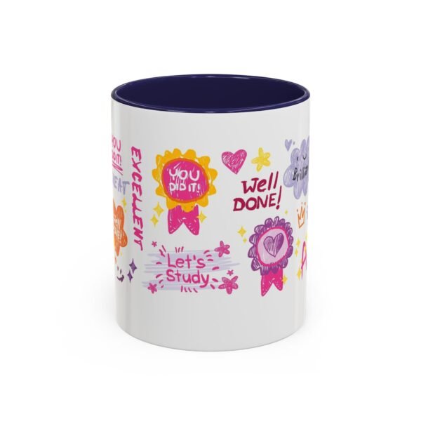 Cheerful Reward Mug, Motivational Coffee Cup, Study Mug, Gift for Students, Academic Encouragement Tea Mug - Image 5