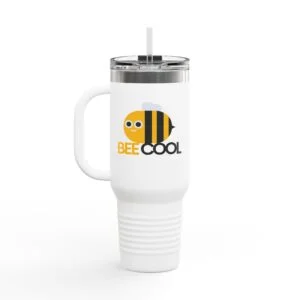Shiba Inu Insulated Travel Mug - Be Cool - Perfect for Dog Lovers, Outdoor Adventures, Hiking, Gifts, and Coffee On-the-Go