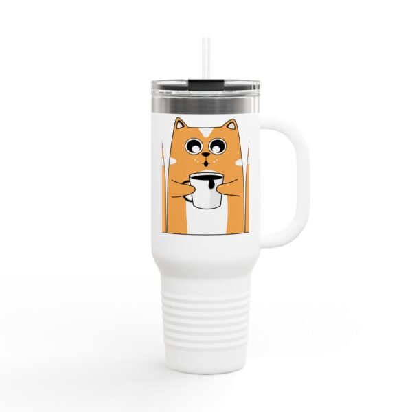 Shiba Inu Insulated Travel Mug - Be Cool - Perfect for Dog Lovers, Outdoor Adventures, Hiking, Gifts, and Coffee On-the-Go - Image 3