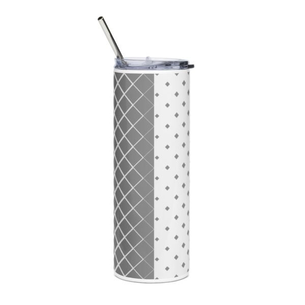 Stylish Stainless Steel Tumbler, 20oz | Modern Travel Cup | Eco-Friendly Drinkware | Gift for Friends | Perfect for Coffee & Tea - Image 3