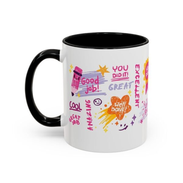 Cheerful Reward Mug, Motivational Coffee Cup, Study Mug, Gift for Students, Academic Encouragement Tea Mug - Image 3
