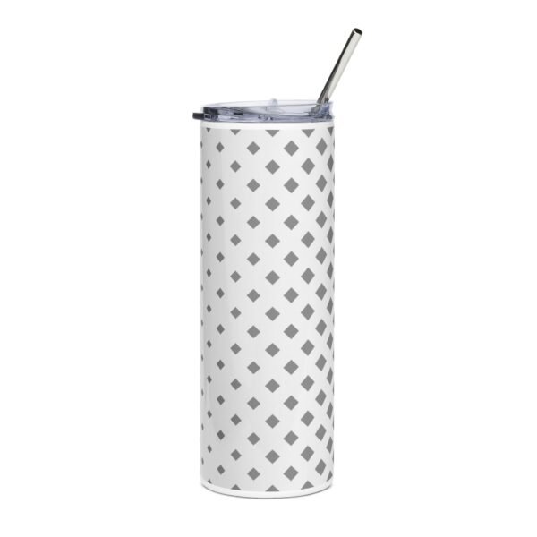 Stylish Stainless Steel Tumbler, 20oz | Modern Travel Cup | Eco-Friendly Drinkware | Gift for Friends | Perfect for Coffee & Tea - Image 2