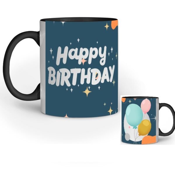 Happy Birthday Coffee Mug Design H01 - Image 3