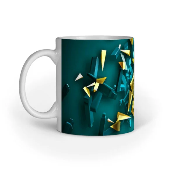 Abstract 3d Print Design A01 Coffee Mug - Image 2