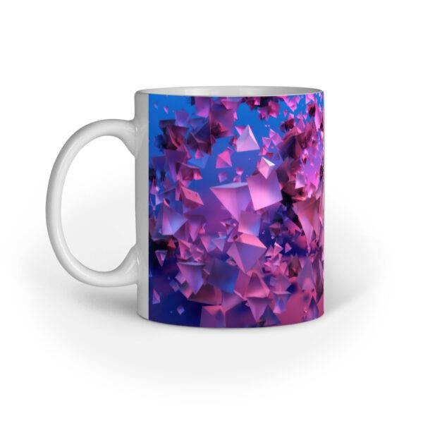 3d Gradient Background Pink Frosty A02 Coffee Mug