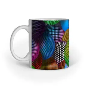 3d Mesh Ball shapes A05 Coffee Mug