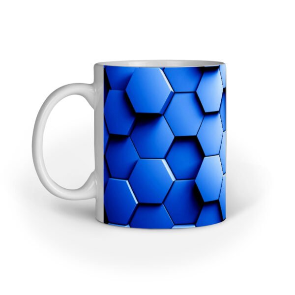 3d Hexagon Shape A04 - Coffee Mug - Image 2