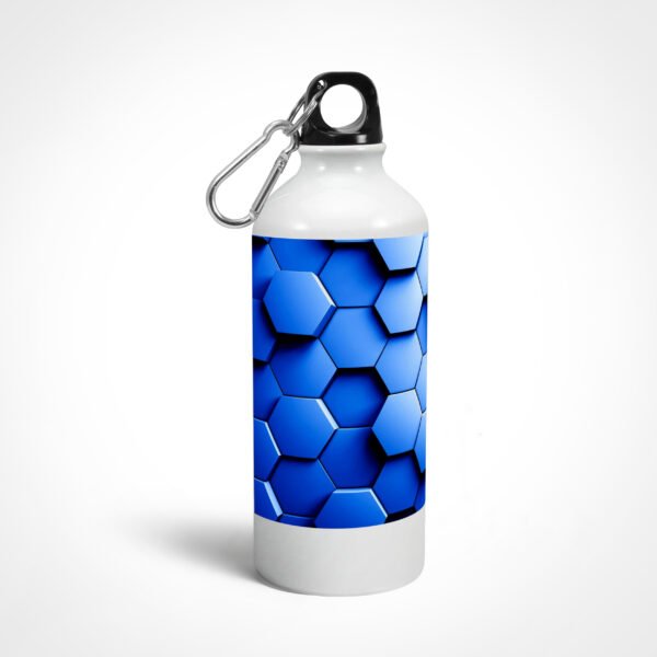 3d Hexagon Shape A04 - Sipper Bottle - Image 2