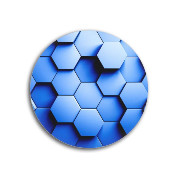 3d Hexagon Shape A04 Tea & Water Coaster (Set of 6) - Image 2