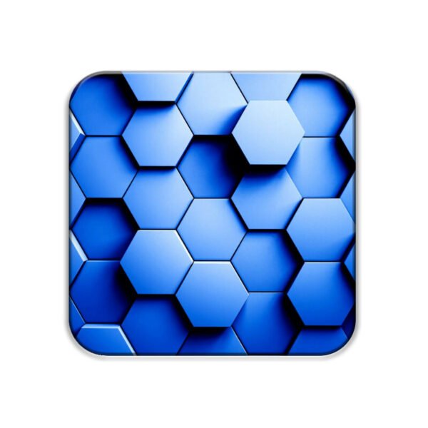 3d Hexagon Shape A04 Tea & Water Coaster (Set of 6) - Image 4