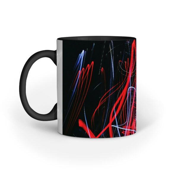 Colourful Abstract Design A09 Coffee Mug - Image 2