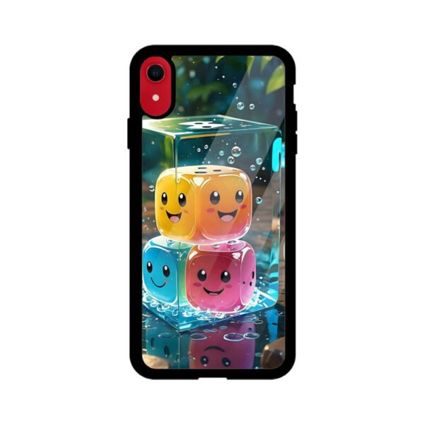 Apple iPhone 16 Glass Phone Case – Smiley Design B01 - Image 5