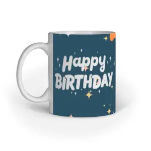Happy Birthday Coffee Mug Design H01